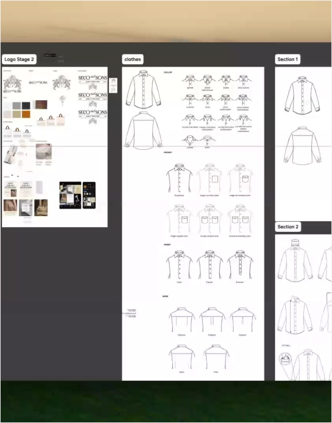 Second Sons cover: e-commerce hand-crafted shirts