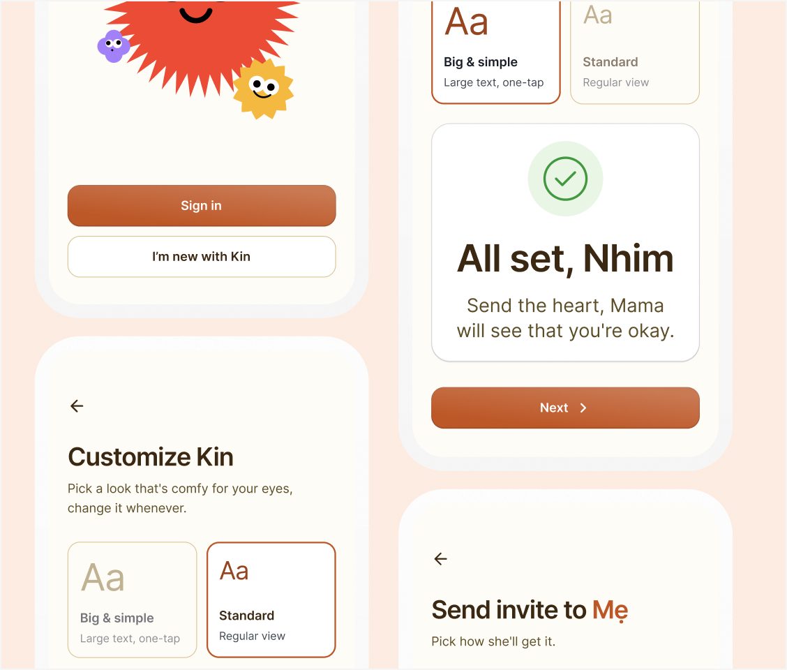 Kin cover: ‘stalk’ your family members